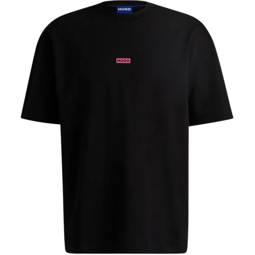 Hugo Mens MCMXCIII Back Print T-Shirt / Black/Pink